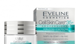 Cell Skin Care 35+ PROFESSIONAL ODBUDOWA KOMÓRKOWA LIFESTYLE, Uroda - CELL SKIN CARE™ ODBUDOWA KOMÓRKOWA to profesjonalny program odmładzający opracowany przez ekspertów laboratoriów Eveline Cosmetics w oparciu o najnowsze osiągnięcia współczesnej kosmetologii i medycyny estetycznej.