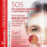 SOS Kolagenowa Maseczka Liftingująca do twarzy, szyi i dekoltu 5 w 1 Eveline C