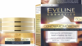 Krem-maska na noc 60+ Eveline Cosmetics ODNOWA KOMÓRKOWA LIFESTYLE, Uroda - Intensywnie odmładzający krem-maska na noc 60+ Eveline Cosmetics przeznaczony do codziennej pielęgnacji każdego rodzaju skóry, również wrażliwej, po 60 roku życia.