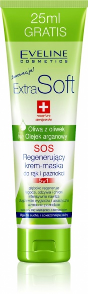 Eveline Cosmetics Regenerujący krem-maska do rąk i paznokci SOS Extra SOFT