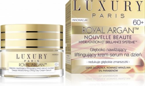 LUXURY PARIS Głęboko nawilżający liftingujący krem-serum na dzień 60+