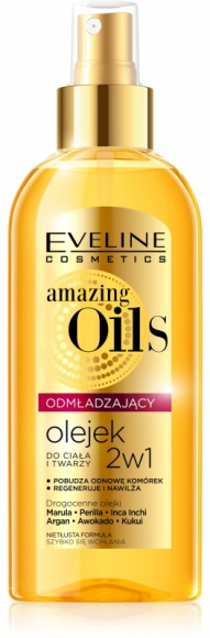 Eveline Cosmetics Odmładzający olejek do ciała i twarzy z serii amazing Oils