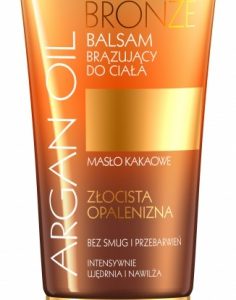 Eveline Cosmetics BRONZE Balsam Brązujący do ciała z serii ARGAN OIL