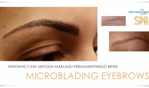 MICROBLADING EYEBROWS W SENSE & BODY SPA