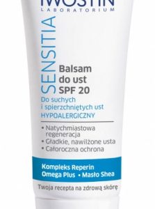 Balsam do ust SPF 20 Iwostin Sensitia – zdrowe i piękne usta przez cały rok