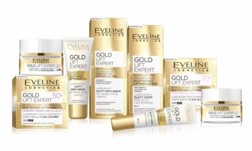 EVELINE COSMETICS NOWA SERIA KOSMETYKÓW GOLD LIFT EXPERT