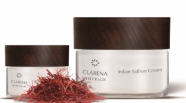 CLARENA NATURALIS: INDIAN SAFFRON CREAM Z SZAFRANEM LIFESTYLE, Uroda - Clarena Naturalis - marka wegańskich kosmetyków - przygotowała kolejną nowość: 40-dniowy krem INDIAN SAFFRON CREAM z drogocennym wyciągiem z szafranu, dedykowany skórze dojrzałej i z pierwszymi oznakami starzenia.