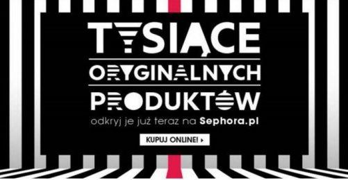 ODKRYWAJ, INSPIRUJ SIĘ, EKSPERYMENTUJ ZE SKLEPEM INTERNETOWYM SEPHORA.PL