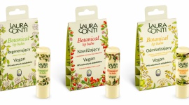 Balsamy Laura Conti Botanical Vegan LIFESTYLE, Uroda - Nowa linia wegańskich balsamów do ust. 99% składników pochodzenia naturalnego. 0% składników pochodzenia zwierzęcego.