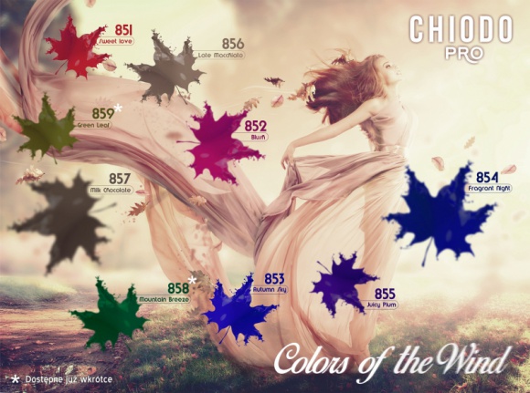 Nowa jesienna paletka od ChiodoPRO „Colors of the Wind”