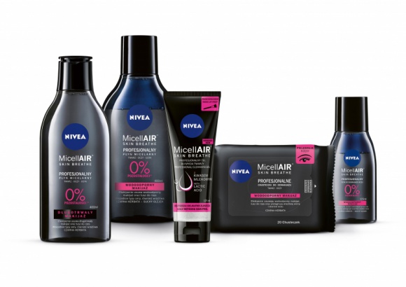 Nowy, wielofunkcyjny żel do mycia twarzy NIVEA MicellAIR SKIN BREATHE